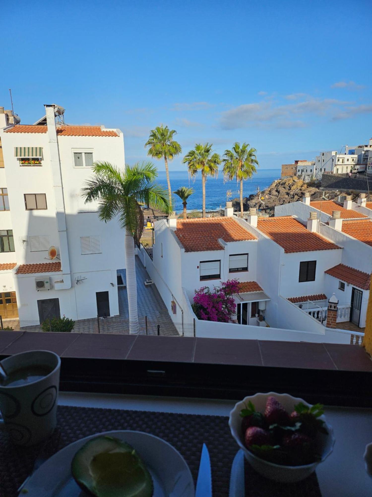 Family Apartment With 3 Bedrooms And Balcony Near Los Gigantes And Ocean Puerto de Santiago  Dış mekan fotoğraf